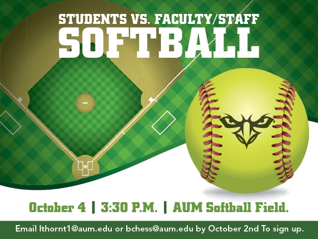 Student_Fac_Softball_Game_MyAUM_Digital screens