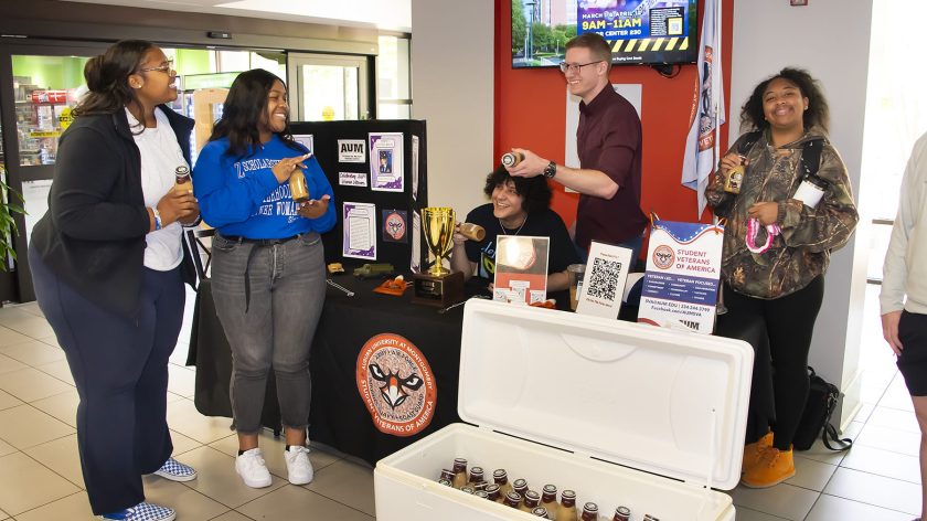 AUM Features A Large Student Veterans Of America Chapter