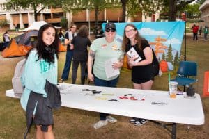 a group of people posing for the camera