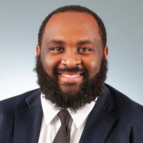 Portrait of Da'Monta A. Wiggins - Director of Student Life