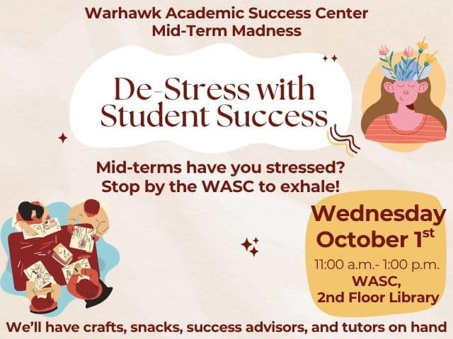 WASC De-Stress with Student Success