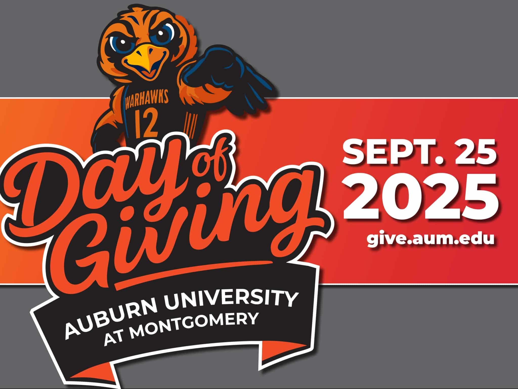 AUM Day of Giving Fall 2025 Graphic