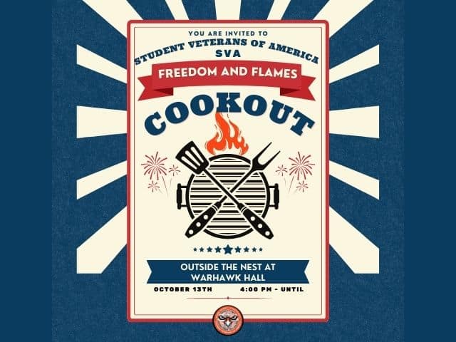 Freedom and Flames Cookout - October 13, 2025