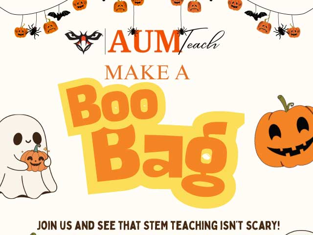 AUM TEACH Make a Boo Bag Event